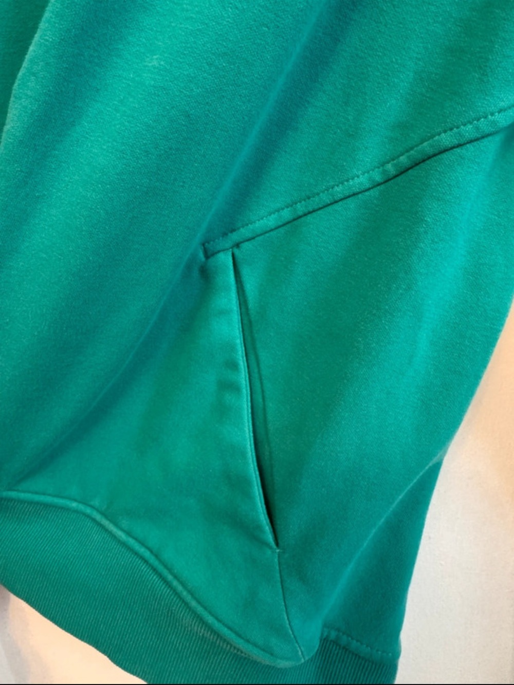 Athleta Teal Full-Zip Hoodie Jacket - Picture 4 of 11